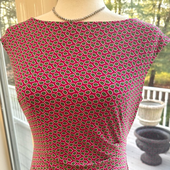 LAUREN Ralph Lauren 4 NWT Sleeveless Midi Jersey Dress w Ruche at Left Hip - Picture 1 of 10